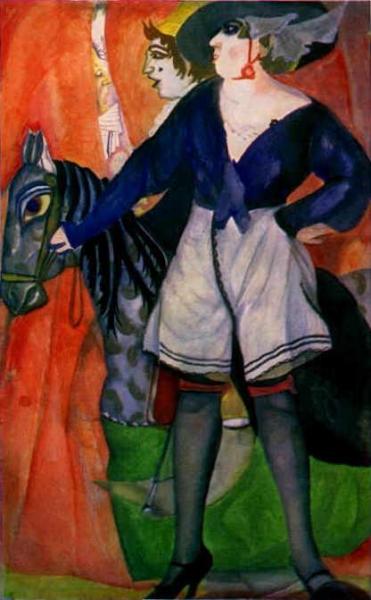 Circus Women by Boris Grigoriev