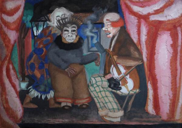 Eccentric Musicians by Boris Grigoriev