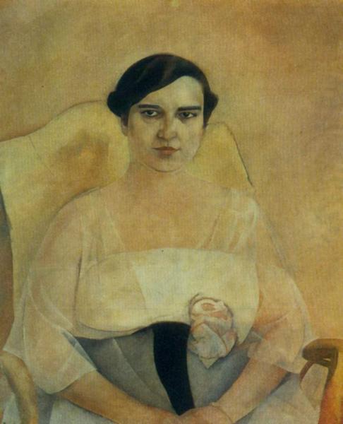 Female Portrait by Boris Grigoriev