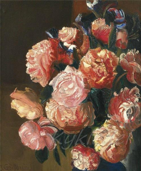 Flowers by Boris Grigoriev