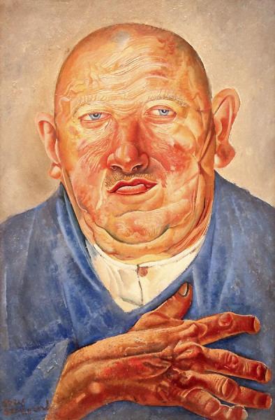 German Butcher by Boris Grigoriev