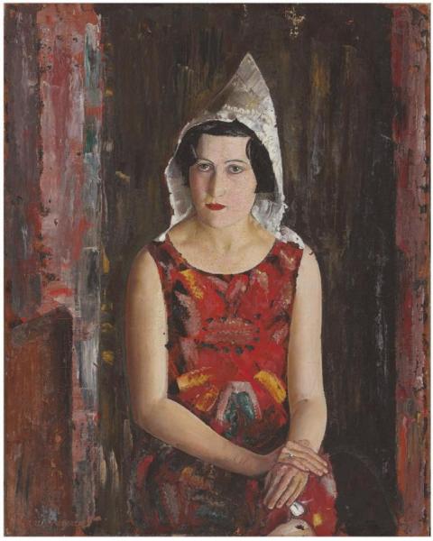 Girl From California by Boris Grigoriev