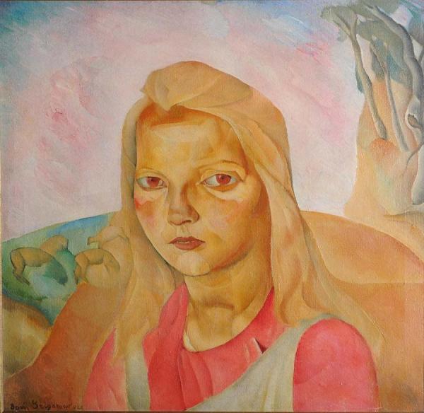 Madonna Of The Steppe by Boris Grigoriev