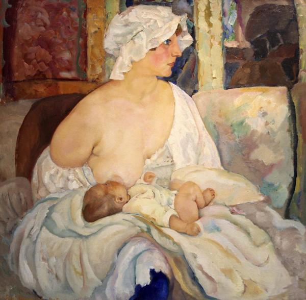 Mother by Boris Grigoriev