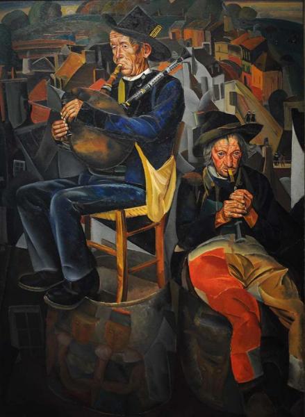 Musicians by Boris Grigoriev