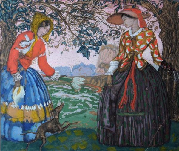 Neighbors by Boris Grigoriev