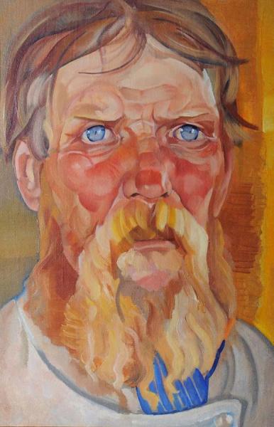 Peasant by Boris Grigoriev