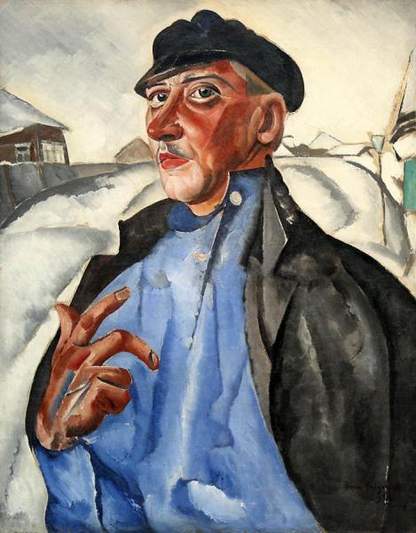 Petr Baksheev by Boris Grigoriev