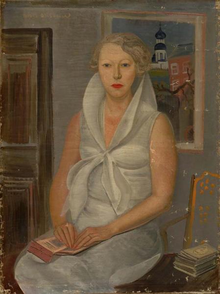 Portrait Of A Lady by Boris Grigoriev
