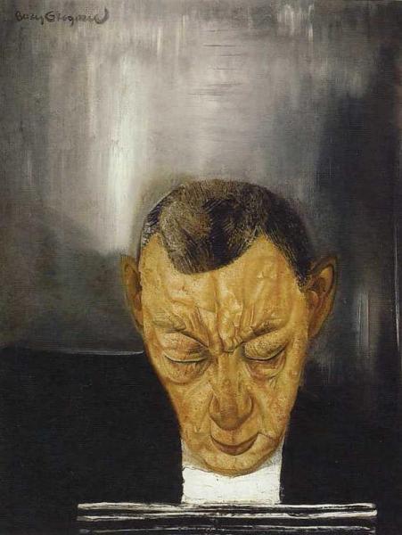 Portrait Of Composer Rachmaninov by Boris Grigoriev