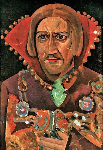 Portrait Of Vasily Kachalov by Boris Grigoriev