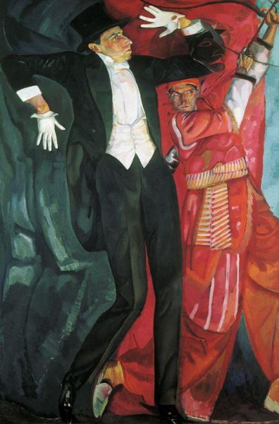 Portrait Of Vsevolod Meyerchold by Boris Grigoriev