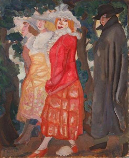 Promenade by Boris Grigoriev