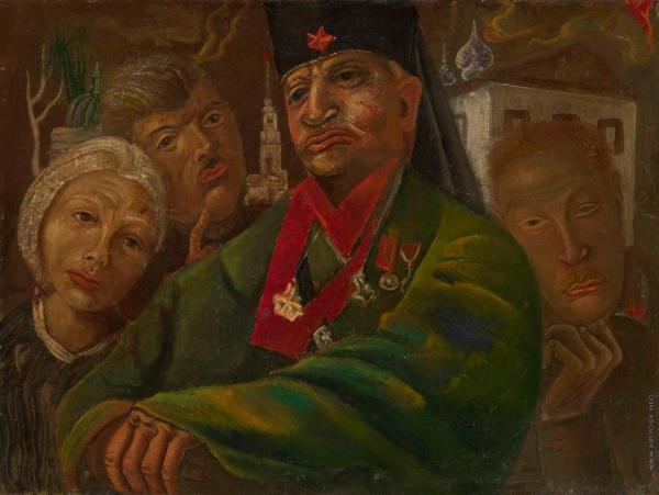 Red Army General by Boris Grigoriev