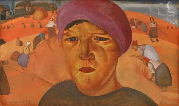 Russian Peasant Woman by Boris Grigoriev