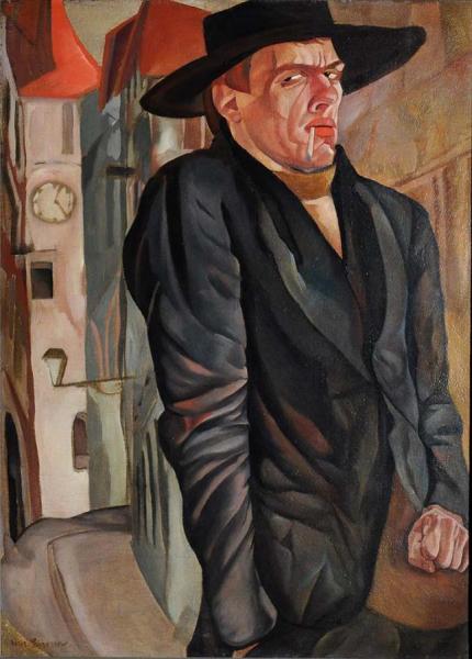 Self-portrait by Boris Grigoriev