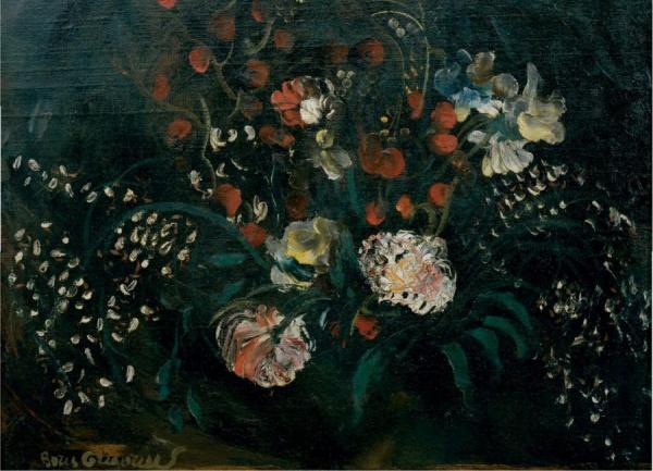 Still-life With Flowers by Boris Grigoriev