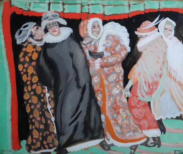 The End Of The Season by Boris Grigoriev