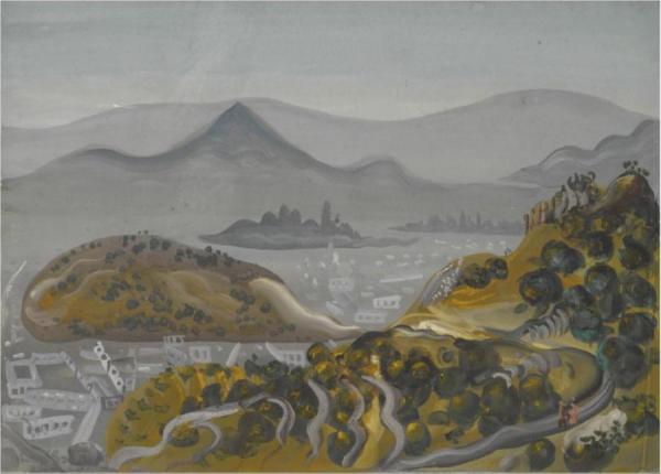 View Of South America by Boris Grigoriev