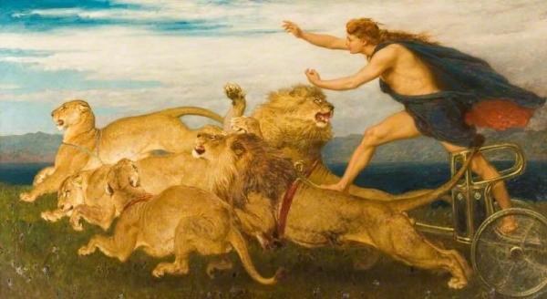 Phoebus Apollo by Briton Riviere Oil Painting Reproductions