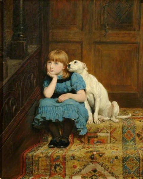 Sympathy by Briton Riviere