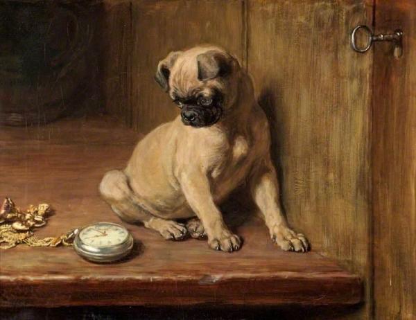 Tick-tick by Briton Riviere