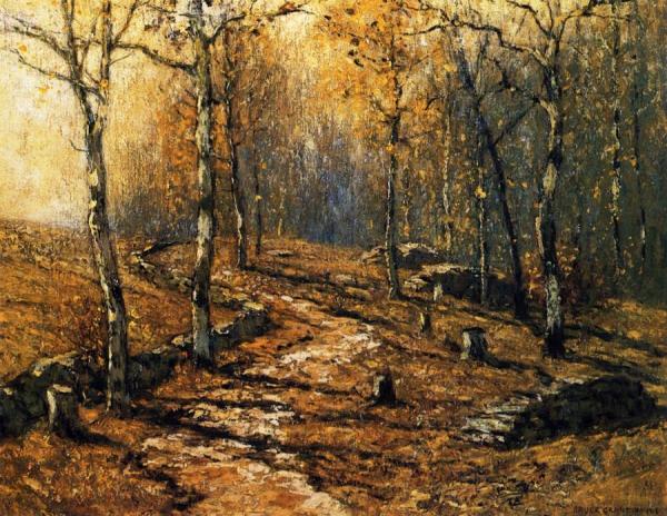 Autumn Woodlands by Bruce Crane
