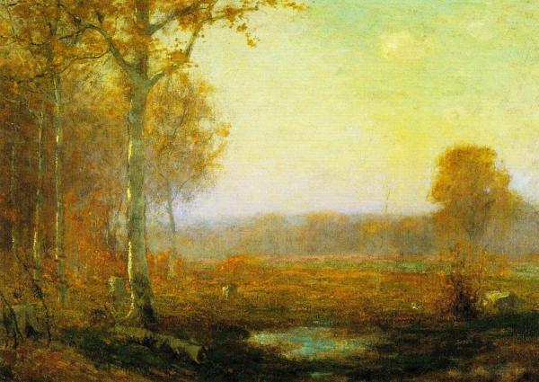 Golden Glow by Bruce Crane Oil Painting Reproductions