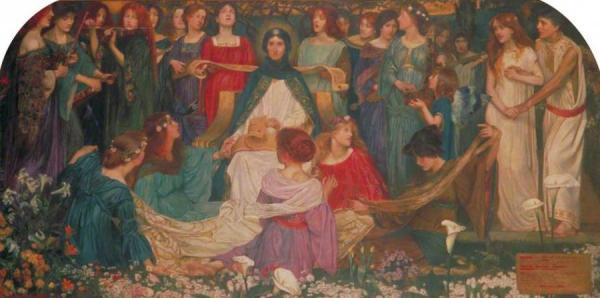 Byam Shaw The Blessed Damozel
