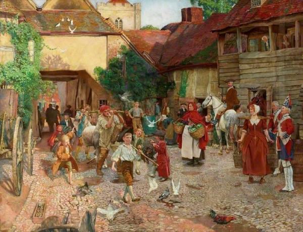 The Fool Who Would Please Every Man by Byam Shaw