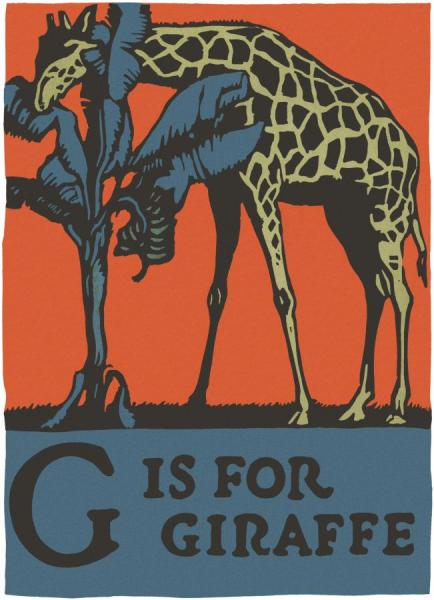 Charles Buckles Falls Alphabet   G Is For Giraffe