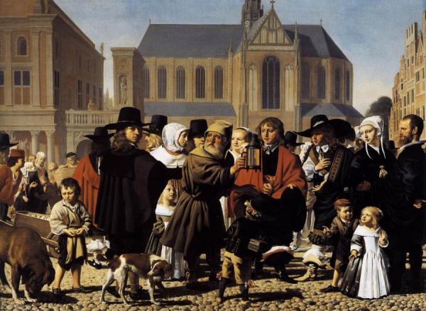 Caesar Van Everdingen Diogenes Seeks A True Man