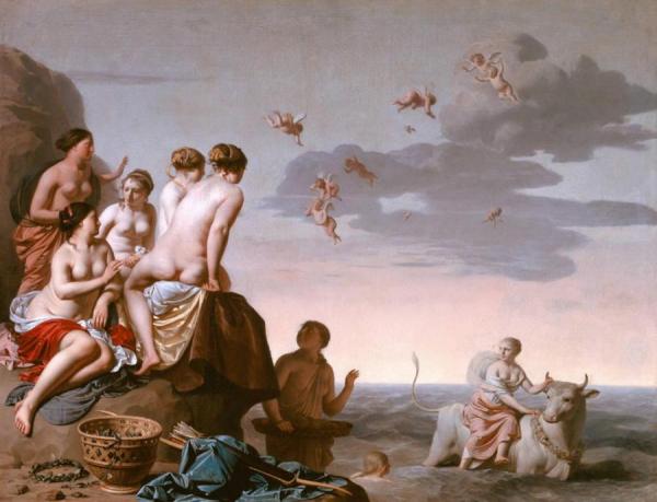 Caesar Van Everdingen Rape Of Europa
