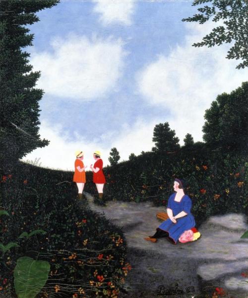 At The Top Of The Hill by Camille Bombois Oil Painting Reproductions