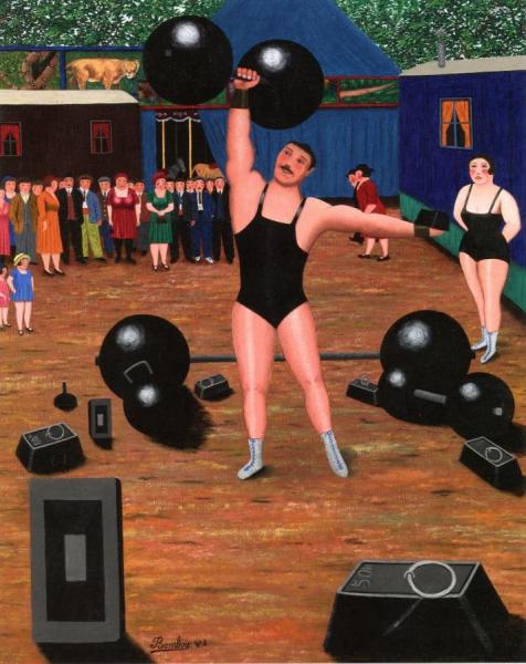 Circus Showman by Camille Bombois