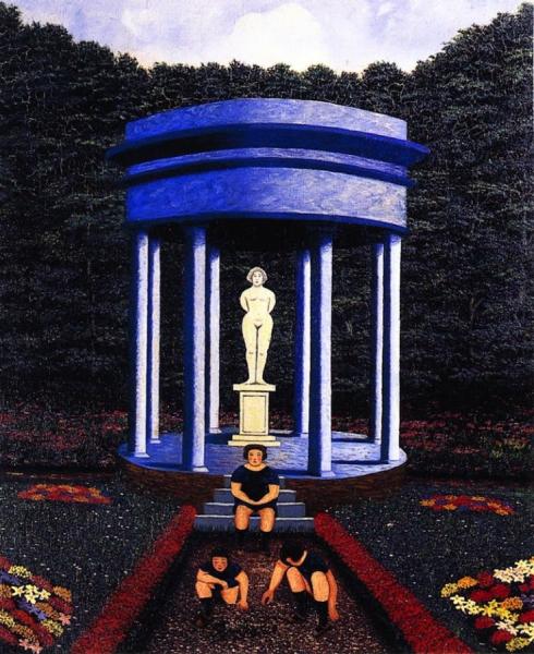 The Children Of Chate-lain by Camille Bombois Oil Painting Reproductions