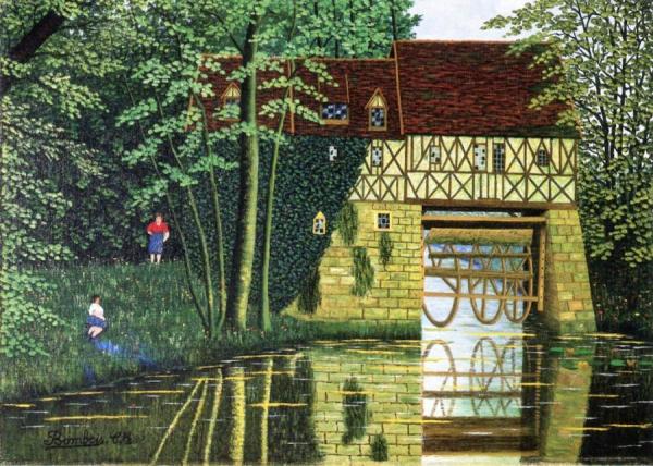 The Mill by Camille Bombois Oil Painting Reproductions