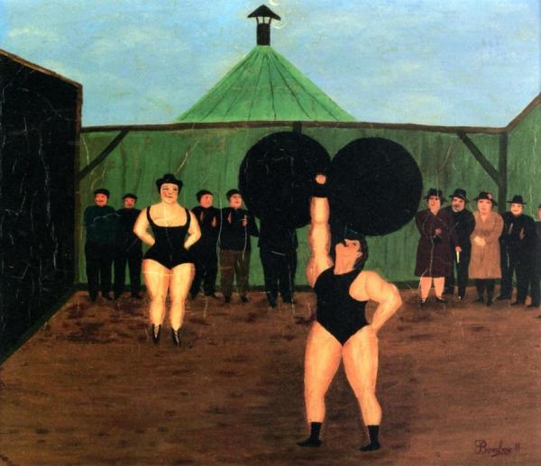 Camille Bombois The Weightlifter