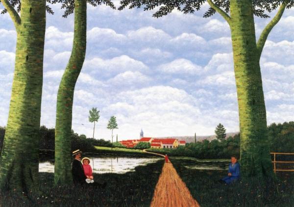 Urville (aube), Small Marsh At Beutet by Camille Bombois