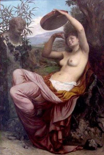 Bacchante by Camille-félix Bellanger
