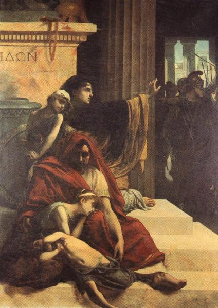 Chalonidas' Last Appeal by Camille-félix Bellanger