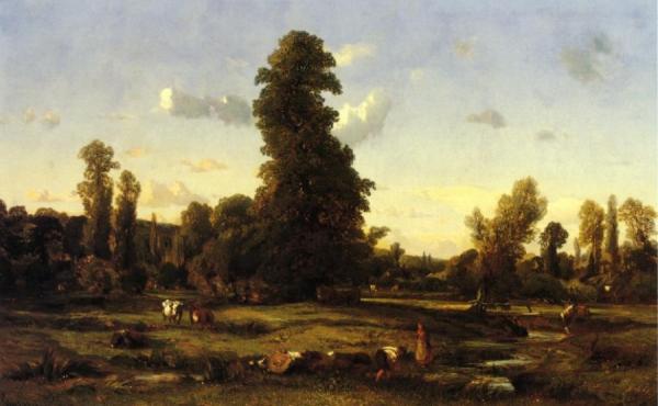A Normandy Landscape by Camille Flers