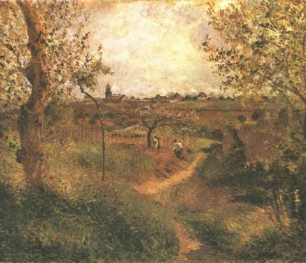 A Path Across The Fields by Camille Pissarro