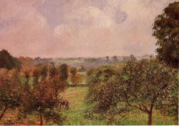 After The Rain, Autumn, Eragny by Camille Pissarro