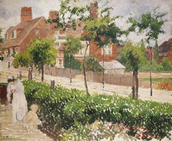 Bath Road, London by Camille Pissarro