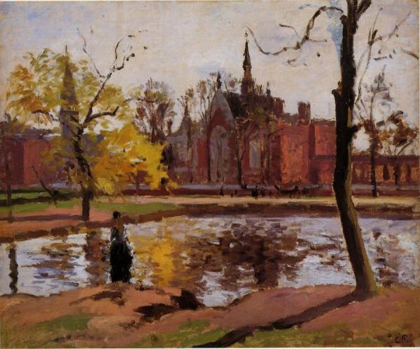Dulwich College, London by Camille Pissarro