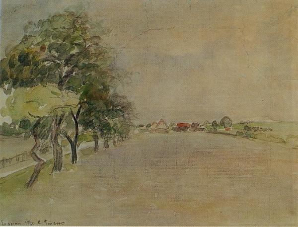 Eragny by Camille Pissarro