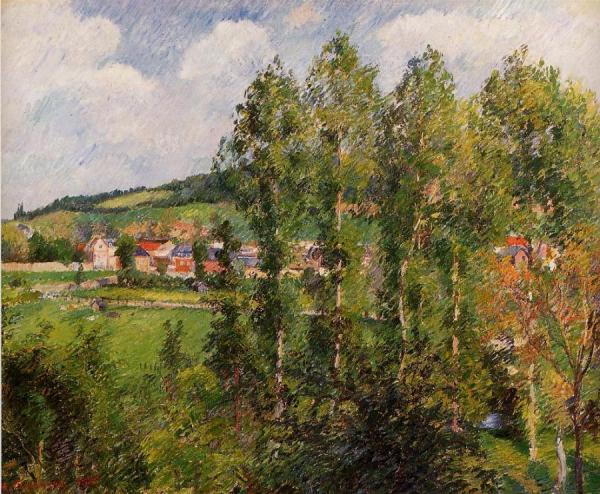 Gisors, New Section by Camille Pissarro