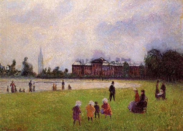 Kensington Gardens, London by Camille Pissarro