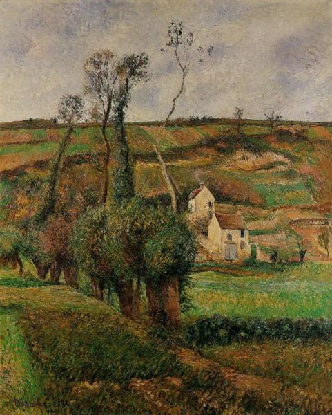 La Cote De 'chou' A Pontoise by Camille Pissarro